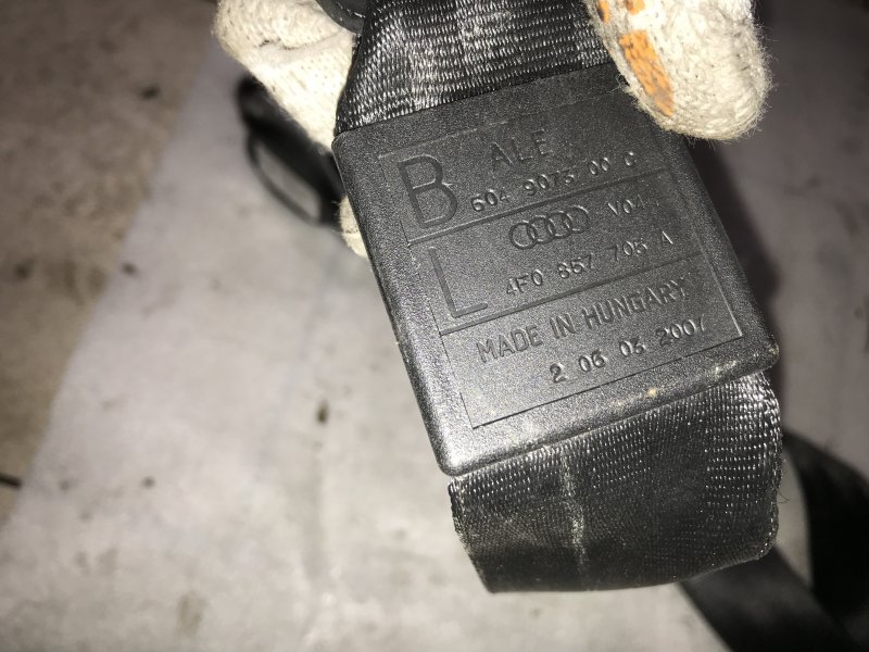 Ремень безопасности AUDI A6 C6 2009 4F2