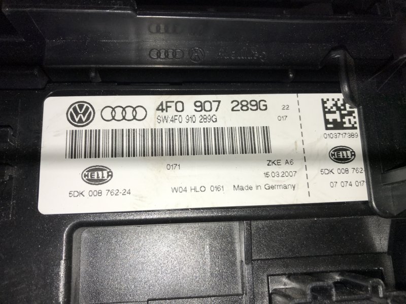 Блок комфорта AUDI A6 C6 2009 4F2