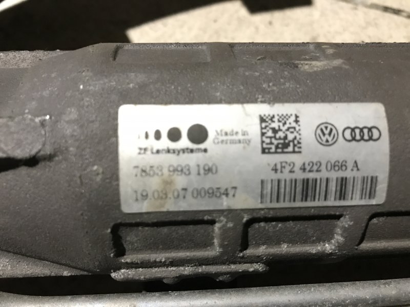 Рулевая рейка AUDI A6 C6 2009 4F2