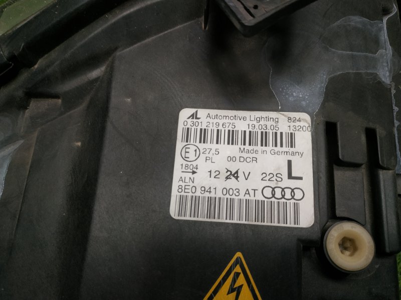 Фара AUDI A4 2005 B7