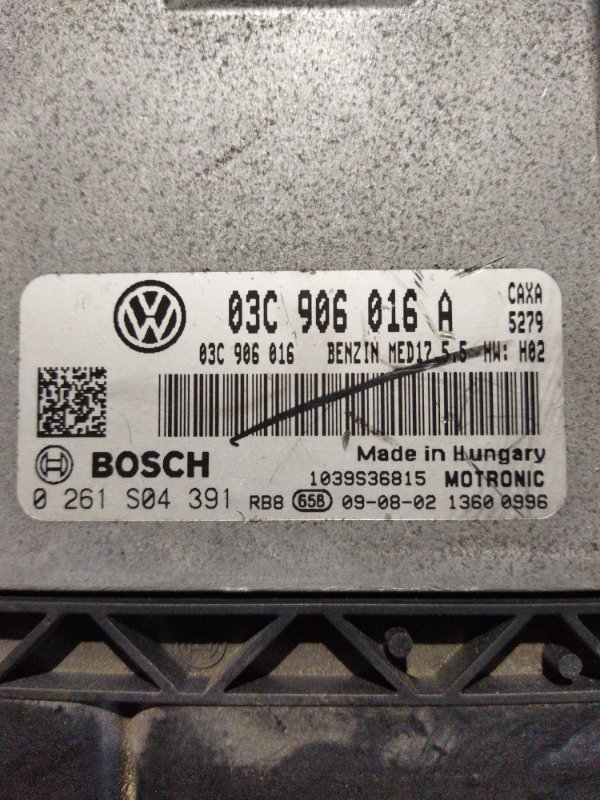 Блок управления двс Volkswagen Golf