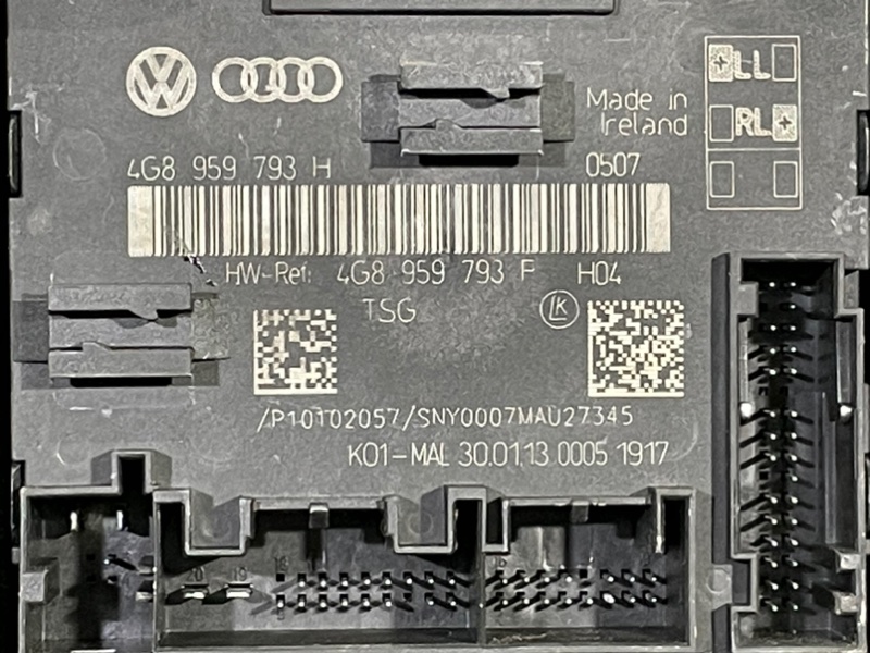 Блок управления дверьми AUDI S7 SPORTBACK 2013 4G
