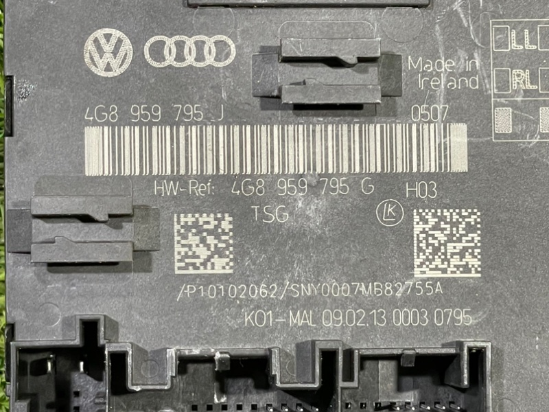 Блок управления дверьми AUDI S7 SPORTBACK 2013 4G