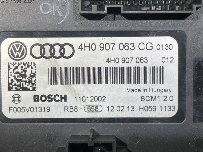 Блок комфорта AUDI S7 SPORTBACK 2013 4G