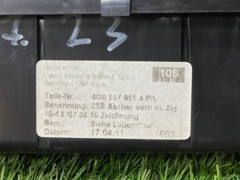Пепельница AUDI A7 SPORTBACK 2011 4G5