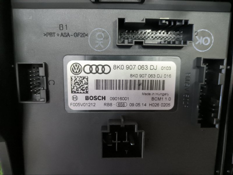 Блок комфорта AUDI S5 SPORTBACK 2014 8T2