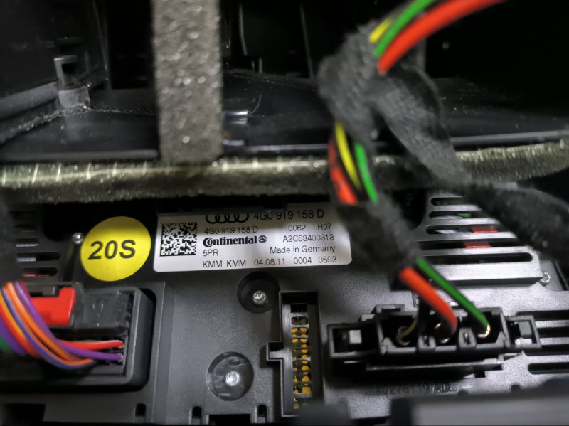 Блок управления климат-контролем AUDI A7 SPORTBACK 2011 4G5