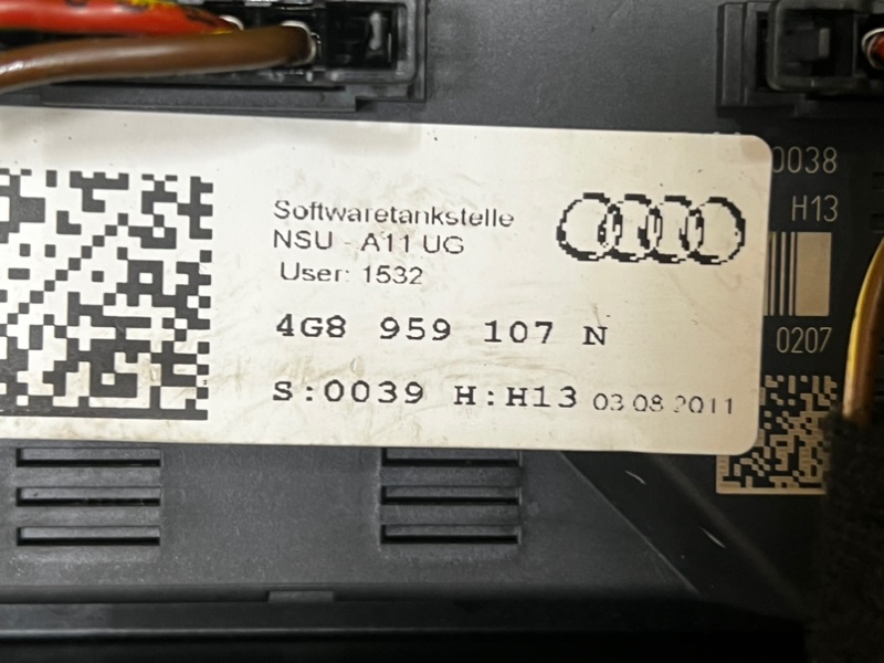 Блок управления крышки багажника AUDI A7 SPORTBACK 2011 4G5