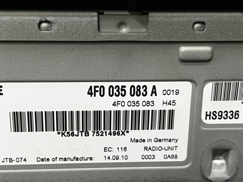 Блок управления MMI 3G AUDI A5 2010 8T5