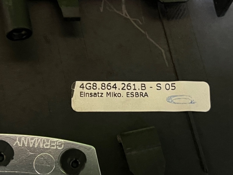 Накладка декоративная AUDI A7 SPORTBACK 2011 4G5