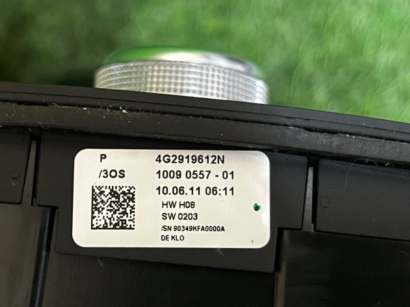 Панель управлния MMI AUDI A7 SPORTBACK 2011 4G5