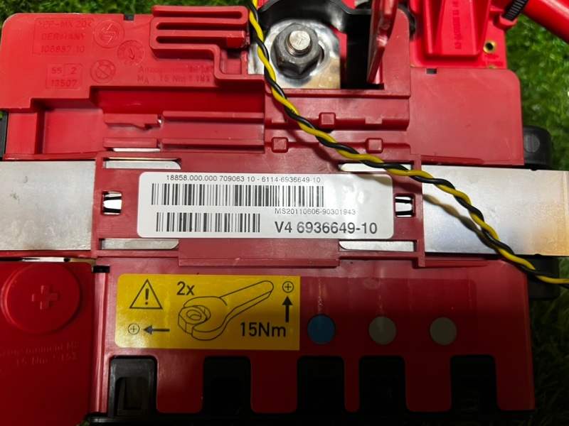 Клемма аккумулятора BMW X1 2010 E84