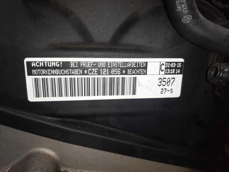 Двигатель VOLKSWAGEN Passat 2015 3G5