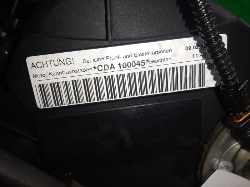 Двигатель VOLKSWAGEN Passat 2010 3C5
