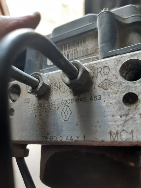 Блок ABS Renault Duster 2015