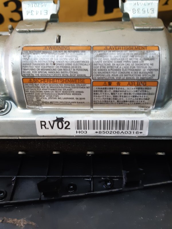 Подушка безопасности пассажира Mazda 6 2006 GG