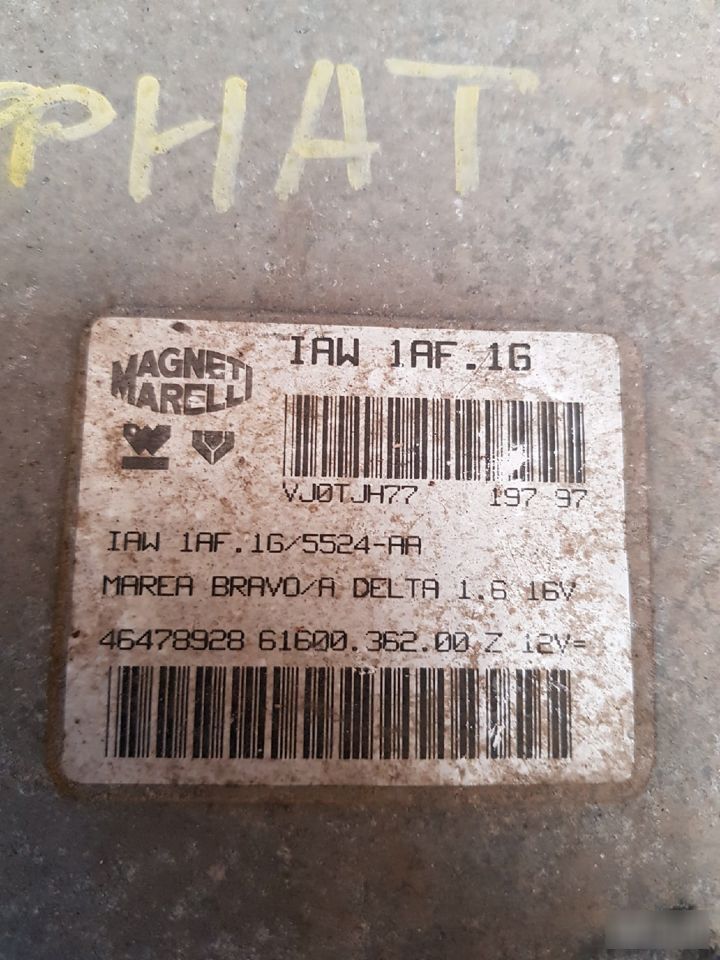Блок управления ДВС Fiat Bravo