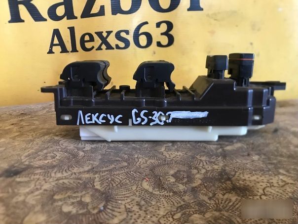 Блок управления стеклоподъемниками Lexus GS 300 2005 GRS 190