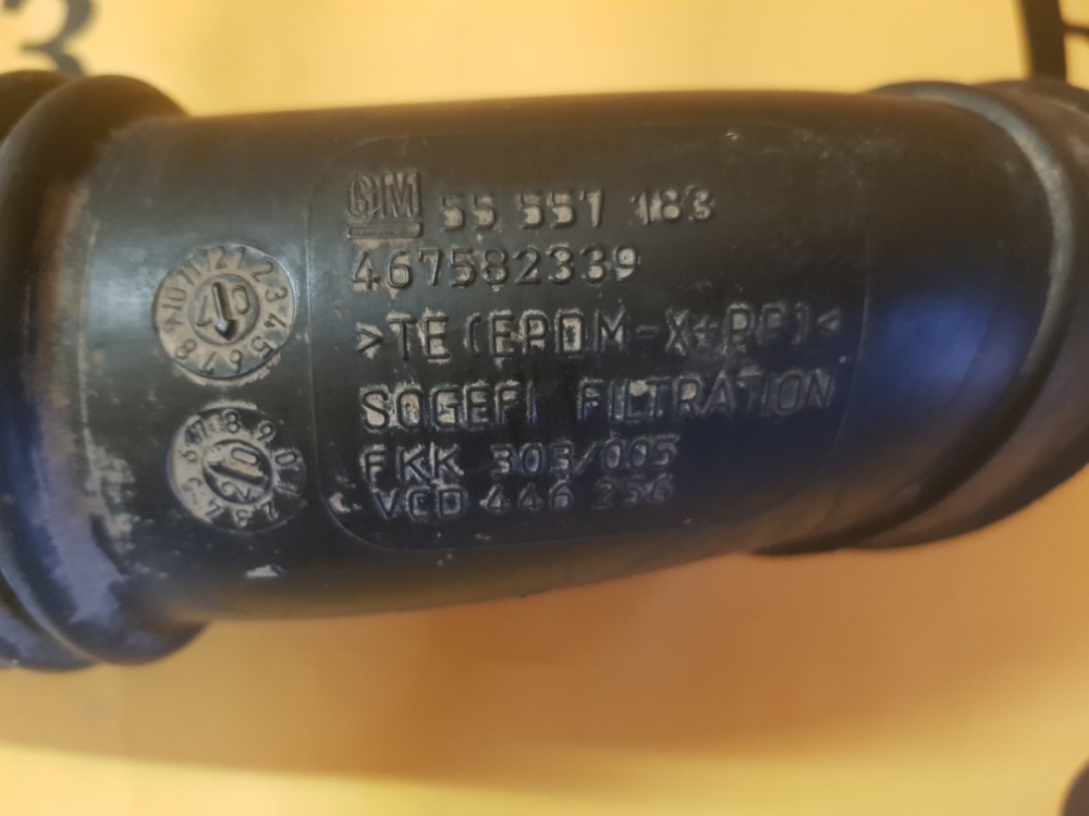 Воздухозаборник Opel Corsa 2007 D