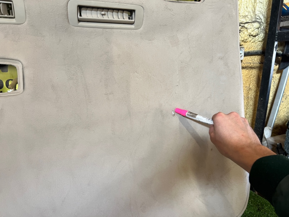 Обшивка потолка Lexus Lx 470 2005 J100