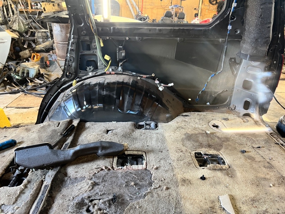 Четверть кузова Lexus Lx 470 2005 J100