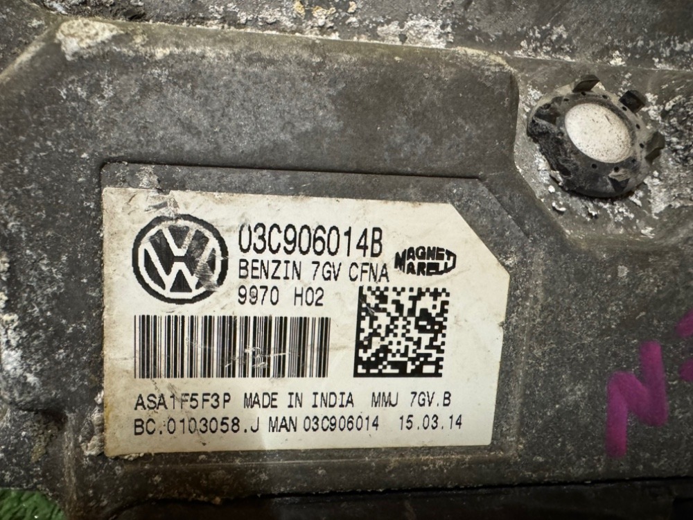 Блок управления двигателем (ЭБУ) Volkswagen Polo 2014 5