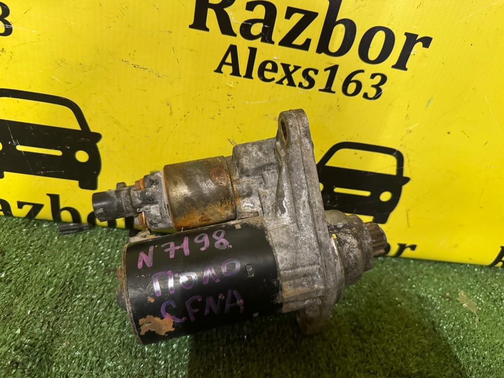 Стартер Volkswagen Polo 2014 5