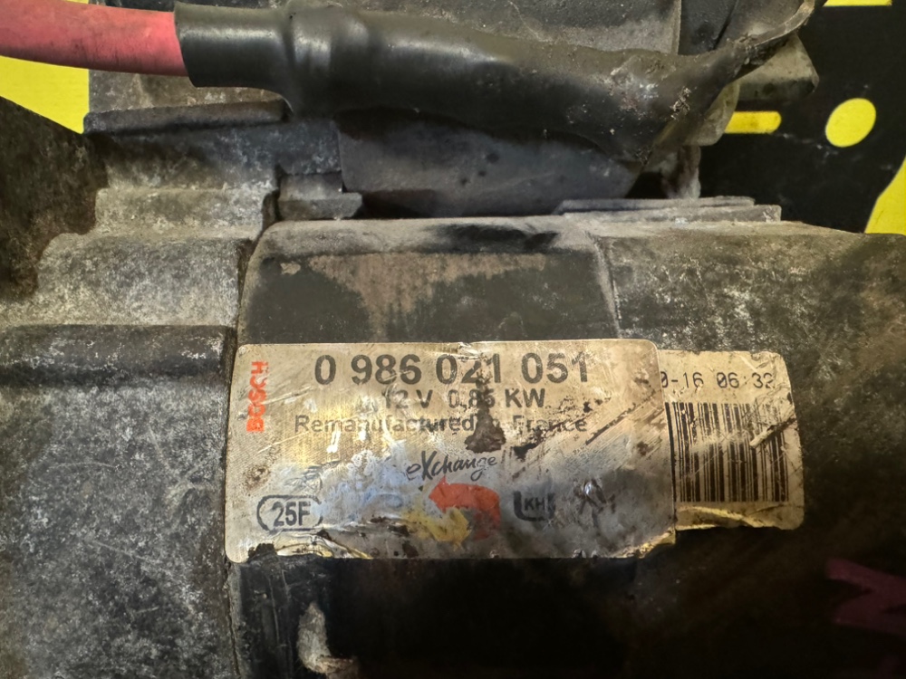 Стартер Renault Scenic 2001 JA