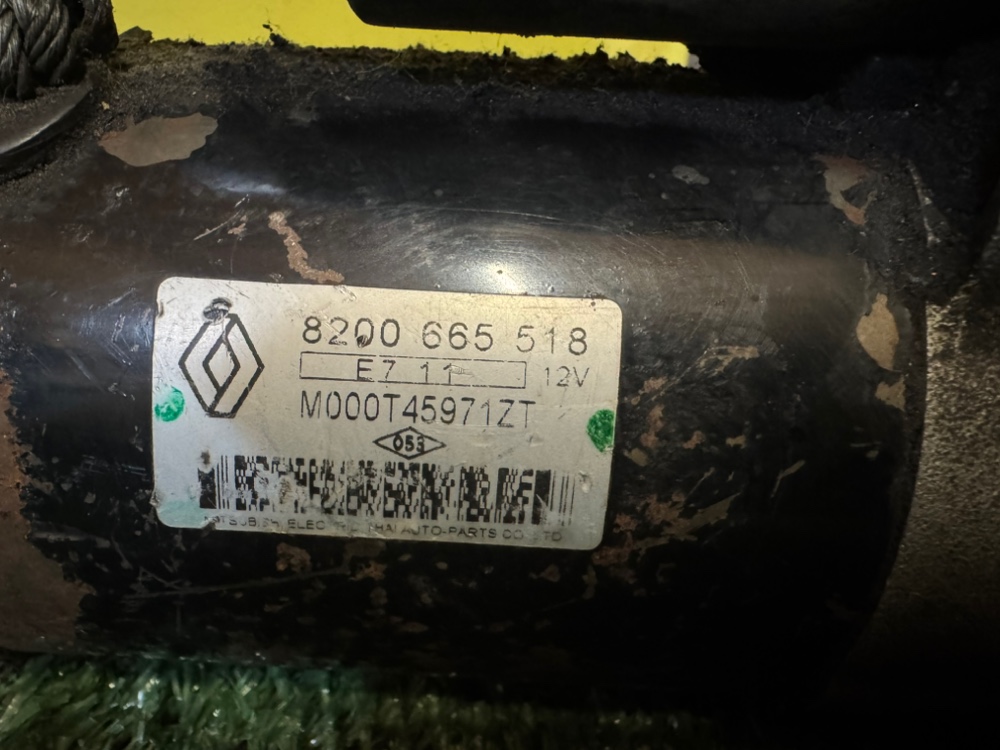 Стартер Renault Duster 2011 HSA