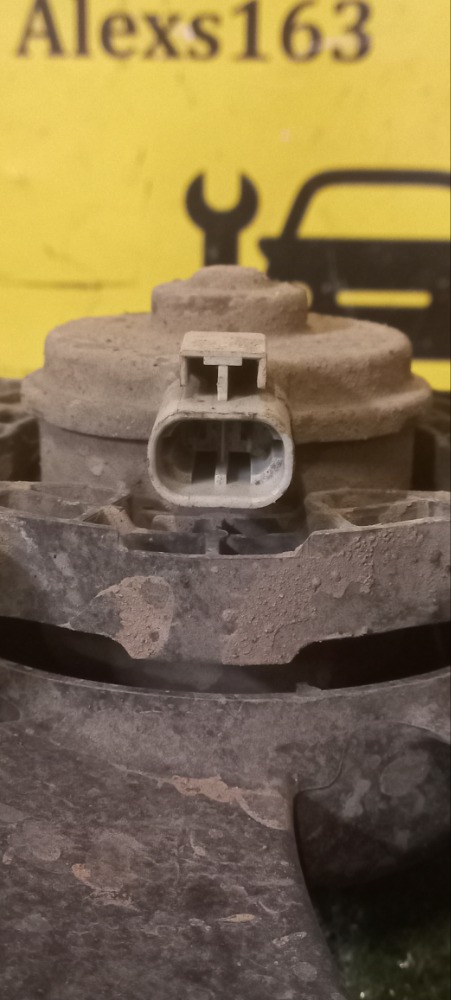 Вентилятор радиатора кондиционера Mitsubishi Lancer 2008 X