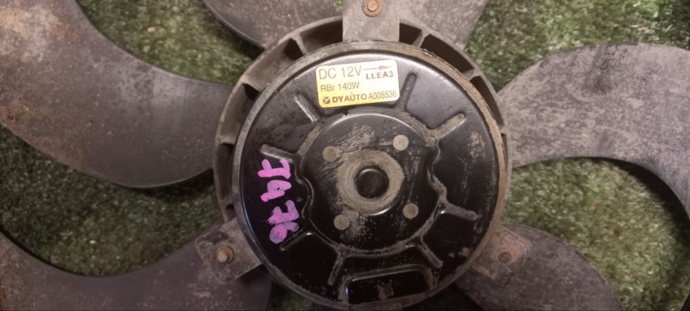Вентилятор радиатора Kia Rio 3 2017 седан