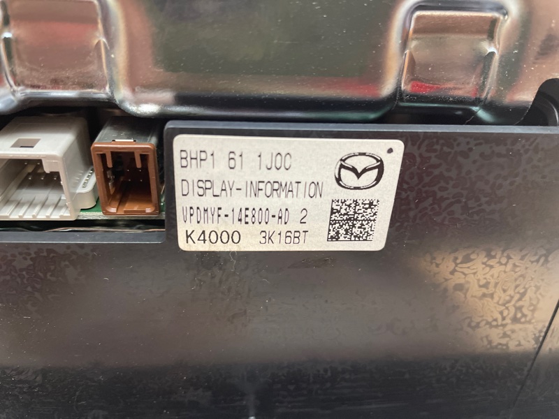 Дисплей информационный Mazda 3 2018 BM седан