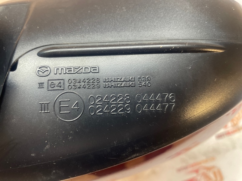 Зеркало Mazda 3 2018 BM хетчбек