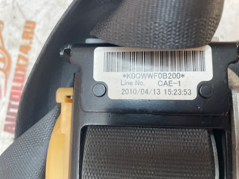 Ремень безопасности Honda Accord 8 2010 CU