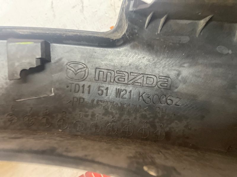 Накладка крыла Mazda CX-9 2009 TB