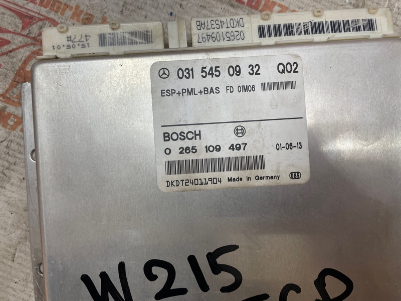 Блок управления ESP Mercedes CL-Class 2001 W215