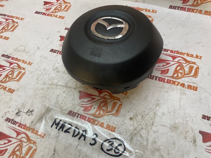 Подушка безопасности руля Mazda 3 2018 BM хетчбек