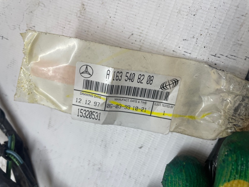 Проводка двери Mercedes M-Class 1998 W163