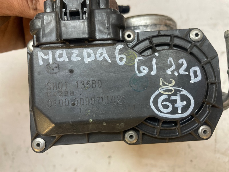 Дроссельная заслонка Mazda Mazda6 2013-2018 GJ