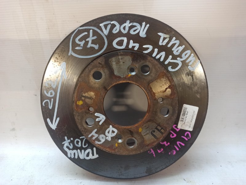 Тормозной диск Honda Civic D4 2006-2012 FD3
