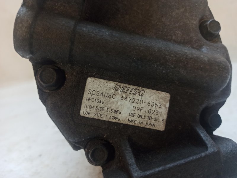 Компрессор кондиционера TOYOTA Corolla 2001-2007 E120