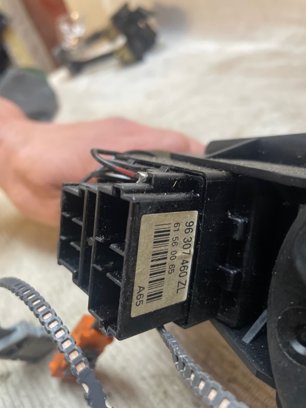 Подрулевой переключатель Peugeot 206 2006 2A/C