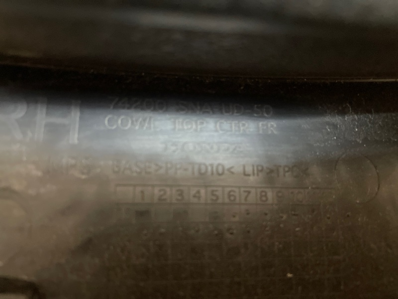 Жабо Honda Civic D4 2006-2012 FD3