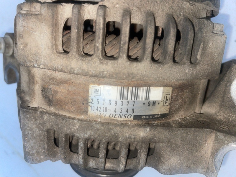 Генератор Cadillac SRX 2007 FEE