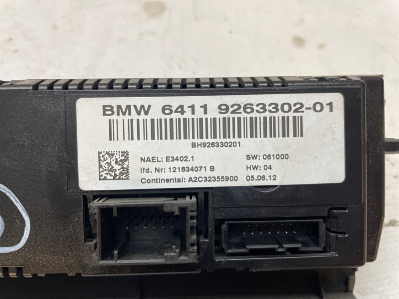 Блок управления климатом BMW X1 2012 E84