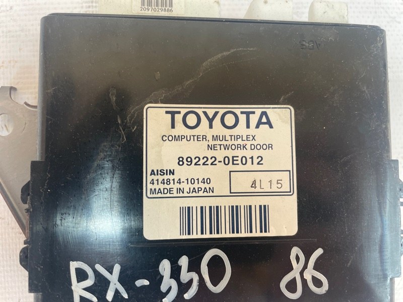 Блок управления дверьми Lexus RX 330 2005 XU30