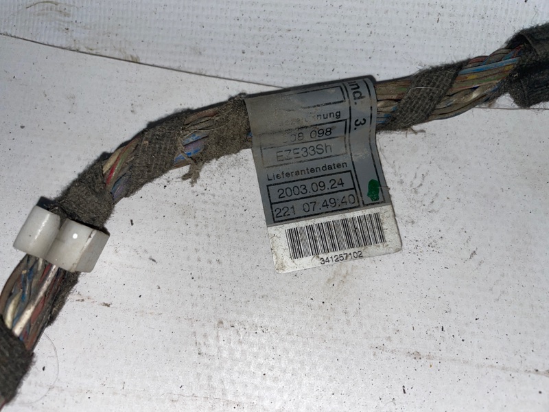 Проводка двери BMW X3 2003-2011 E83