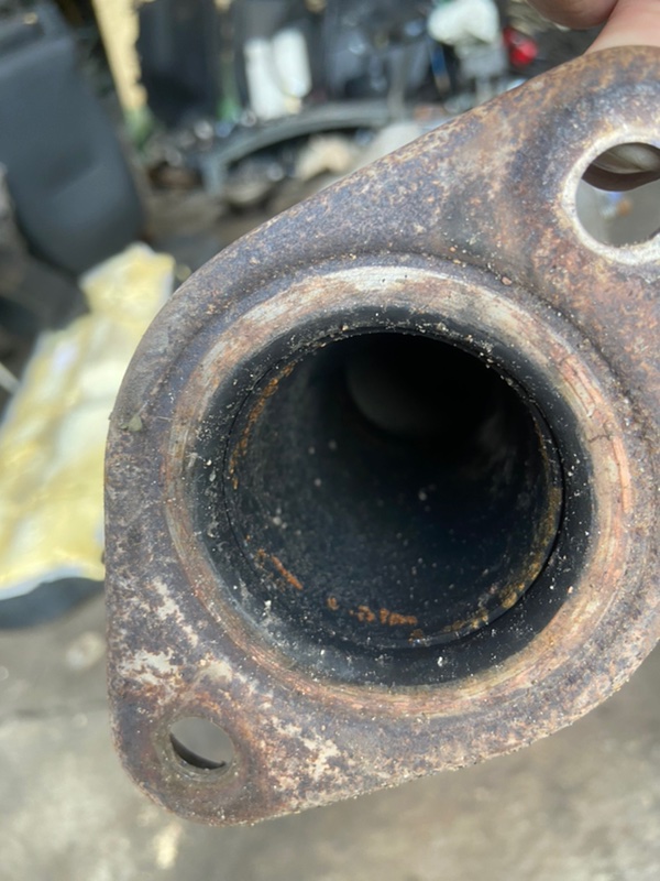 Приемная труба глушителя Mazda Mazda 3 2013-2018 BM