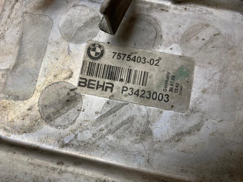 Интеркулер BMW X6 2008 E71