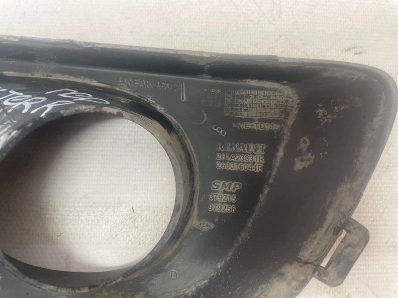 Рамка ПТФ Renault Duster 2016 HSA, HSM
